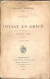 Notes d'un voyage en Grèce. Première série. Deuxième edition
