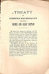 ΕΜΠΟΡΙΚΗ ΚΑΙ ΝΑΥΤΙΛΙΑΚΗ ΣΥΝΘΗΚΗ ΜΕΤΑΞΥ ΕΛΛΑΔΟΣ ΚΑΙ ΜΑΓΑΛΗΣ ΒΡΕΤΑΝΙΑΣ //  TREATY OF COMMERCE AND NAVIGATION BETWEEN GREECE AND GREAT BRITAIN
